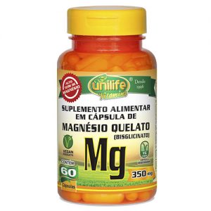 Magnésio Quelato ( Bisglicinato ) – Unilife Vitamins