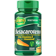 Betacaroteno ( Pró-Vitamina A+Vitamina C ) – Unilife Vitamins