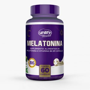 Melatonina ( Hormônio do Bom Sono ) + Vitamina B6 – Unilife Vitamins